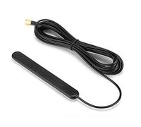 Sxhlseller FM DAB Radio Antenne 5M SMA Kabel für Auto Heim Stereo Empfänger | Installation mit Klebehalterung, 20 dB Verstärkung, klarer Signalempfang, für Roadtrips und Küchenhören