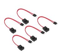 Sxhlseller Mini-Sicherungshalter-Anschluss, Robuste 16-AWG-Drahtverlängerung für ATM-Flachsicherungen mit 20 A Kapazität, 5er-Pack-Set für den Austausch von Kfz-Stromkreisverkabelungen (ACT M 19,1 mm)
