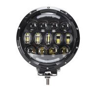 SXMA 17,8 cm LED-Scheinwerfer H7 LED Fernlicht Scheinwerfer mit Zulassung für Jee p Wrangler JK LED-Scheinwerfer Arbeitsscheinwerfer Scheinwerfer Fahrlichter Zusatzleuchten für Geländewagen, SUV, LKW