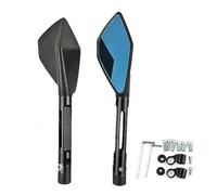 SYMWBD Motorradspiegel-Set Motorradspiegel Rückspiegel Für Yamaha XT660Z XT660X SUPERTENERE/XT1200ZE Tenere 700 Einstellbare Seitenspiegel 1 Paar Motorrad-Rückspiegel(Schwarz)