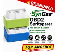 SynGas™ OBD2 Spritsparer Auto Kraftstoffspargerät ChipTuning für Benzin & Diesel