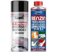 SYPRIN Original Vergaserreiniger VR51 für 2 Takt Benzin Motoren + Bremse Reiniger- geeignet für Auto und Motorrad I Additiv zur Vergaser Reinigung Additiv (250+500ml)