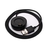 SYSTEM-S USB 2.0 Kabel 100 cm Ladekabel für Garmin Venu 1 2 2S SQ Lily Smartwatch Schwarz