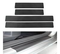 SZPXXX 4 Stücke Auto Kohlefaser Einstiegsleisten für VW T-Cross (ab Bj.2019),Carbon-Faser Schutzfolie Abrieb Und Starke,Auto einstiegsleisten Schutz,Auto schutzfolie