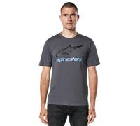 T-Shirt Alpinestars Always 2.0 CSF Kohle/Schwarz/BlauL Kohle,Schwarz,Blau