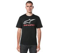 T-Shirt Alpinestars Always 2.0 CSF Schwarz/Weiß/RotXL Schwarz,Weiß,Rot