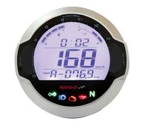 TACHOMETER KOSO D64 DL-03SR GP Style Metallisiert 360 KMH