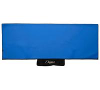 Tagesdecke IN Kunstleder Glatt Blau für Mercedes Actros MP4 Classic Streamspace