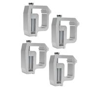 Taidda LKW-Topper, Robuste Leiter-Rack-Klemme für 1500, 2500, 3500, Universelle Passform für Wohnmobile, Metallmaterial (SILVER)