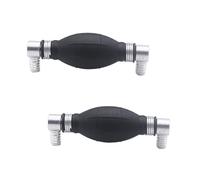 TAKPART 2 Stück 12mm Universal Handpumpe Umfüllpumpe Notpumpe Rechter Winkel Absaugpumpe Kraftstoffpumpe für Flüssigkeiten Benzin Diesel