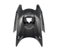Tank Pad Aufkleber Motorrad Kraftstoff Gas Tank Verkleidung Gugel Für KAWASAKI Für Z650 NINJA650 2017-2024 Schlüssel Loch Abdeckung Dekoratives ZubehöR(Kohlenstoff-Look)