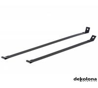 Tankbänder Haltebänder Hinten für Opel Kadett E CC Astra F 09.84 - 09.98