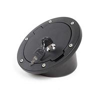Tankdeckel AbschließBar for Jeep Wrangler 1997-2006 Car Oil Cap Tankdeckel-Abdeckung mit Schlüsseln for Jeep Wrangler TJ Zubehör(A)