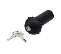Tankdeckel Benzintankdeckel schwarz 32 mm abschließbar kompatibel mit Piaggio Ciao Bravo Si Vespa Mofa Moped