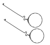 Tankdeckel Halteband Kompatibel Mit Toyota Für Land Für Cruiser J200 2005 2006 2007 2008 2009 2010 2011 2012 2013 2014 2015 1 Stück Auto-Kraftstofftank 77300-06040(2Pc)