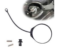 Tankdeckel Halteband,Kraftstofftankdeckel Tankdeckelleitung Gummi Linie Ersatzseil Tether Ersatzteile Kompatibel mit VW Passat Bora Audi BMW Fiat Touareg Golf Skoda A1 A3 A4 A6 A7 8P C7 Q5 B5