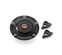 Tankdeckel Mit Schlüssel Airbox Abdeckung Motorrad Für DUCATI Für Panigale V2 V4 V4S V4R Für Streetfighter V4 S Tankdeckel(Argent)