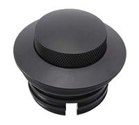 Tankdeckel,Tankdeckel AbschließBar Motorrad-Flush Tankdeckel Kraftstofftank Rechtsgewinde Reservoir Tankdeckel for Harley Dyna Schwarz