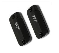 Tankteil Motorräder Zubehör CNC Front Bremse Reservoir Flüssigkeit Tank Abdeckung Öl Tasse Kappe Für KYMCO Xciting 250 300 350 400 S400 500(Nero)