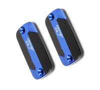 Tankteil Motorräder Zubehör CNC Front Bremse Reservoir Flüssigkeit Tank Abdeckung Öl Tasse Kappe Für KYMCO Xciting 250 300 350 400 S400 500(Blu)