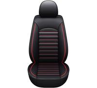 TaoZong Autositzbezüge für Hyundai Tucson 2000-2018 2019 2020 2021 2022 2023, Innen Zubehör Autos Teile, Bezüge für Fahrzeugsitze, PU-Leder,B/Black and Red