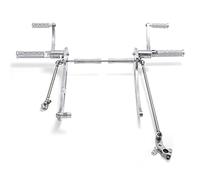 TARAZON 15cm vorverlegte Fußrasten Fußrastenanlage Forward Control für Yamaha Virago XV750 1981-1998 XV1100 1986-1999