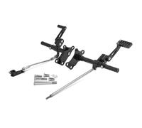 TARAZON 30cm vorverlegte Fußrasten Fußrastenanlage Forward Controls für Harley Sportster 883 1200 XLH XL Custom Hugger 1987-2003