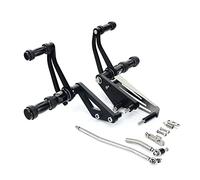 TARAZON 4" Vorverlegte Fußrastenanlage Fußrasten Forward Control für Yamaha XVS1100 V-Star V Star XVS1100 99-09