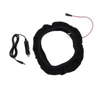 TARSHYRY Beheizte Lenkradabdeckung, Schnell Erhitzende, Universelle Auto-Lenkradheizung mit Wildlederstoff, für die Meisten Autos, SUVs, LKWs