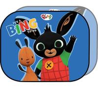 TataWay - Seitenmarkisen für Bing-Autos | UV-Schutz für Kinder | Einfache Saugnapf-Befestigung | Bing und Flop Design, 44x35 cm, blau