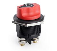 Tawveml Batterieschalter 12-24V 200A On-Off Power Kill Batterietrennschalter Akku Hauptschalter Stromschalter Wasserdicht für Boot Motorrad Yacht Auto KFZ Bus RV UTV-Fahrzeug