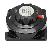 Tbest Batterie-Trennschalter, Schwerlast 250A Kapazität | Robuster ABS-Kunststoff, praktisches Design, einfache Installation, Wohnmobil, Marine