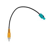 Tbest Fakra auf -Rückfahrkamera-Kabelbaum, Rückfahrkamera-Adapterkabel, Adapter, Plug-and-Play-HD-Signalübertragung mit Fakra- und -Anschlüssen