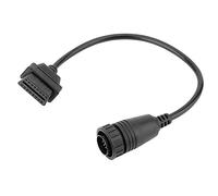 Tbest OBD Adapter 14 Polig, 14 Pin Adapter Kabel, OBD Stecker für Sprinter, 14-poliges auf OBD2 16-poliges Adapterkabel OBD2-Diagnosekabel für Sprinter