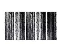 Tbest Reifenreparaturstopfen, Reparatur von Schlauchlosen Reifen, Reparatur von Platten Reifen, von Autoreifen, Reifenflickenstreifen, 200 X 3 Mm, Gummidichtungsstreifen, (Black)