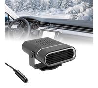 Tccydm Auto Heizung, 150 W, 12v Tragbare Autoheizung, 360° Drehbar Standheizung Auto, Heizlüfter Auto, 2-in-1-Multifunktionauto Heizung, Auftauen und Entnebeln, für Wohnmobil Camper LKW PKW 12 v