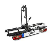 EUFAB POKER-F Autofahrradhalter Hinterer Anbau Schwarz, Grau