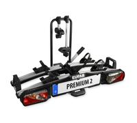 EUFAB PREMIUM II Autofahrradhalter Hinterer Anbau Schwarz, Grau