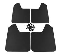 TDXWFBH 4 Stück Auto Gummi Schmutzfänger, Für Suzuki Jimny Samurai Sidekick Wagon Auto Vorne Hinten Kratzfest Spritzschutz Kotflügel Protection Styling ZubehöR