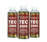 TEC 2000 Motorreiniger - 3 x Diesel System Cleaner Tank Additiv 375ml - Kraftstoff Systemreiniger Diesel Zusatz - Reduzierung der Abgasemissionen - Dieselreiniger