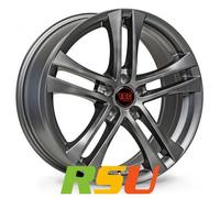 TEC Speedwheels AS4 gun-metal 7x16" ET38 LK5 105 ML 56.6 Alufelgen 16 Zoll