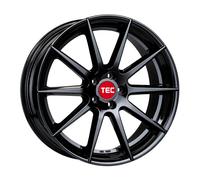 TEC Speedwheels GT 7 Schwarz Glänzend Alufelge 19 Zoll ET30 5x112 ML72,5