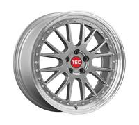 TEC Speedwheels GT EVO Titan-polished-lip Alufelge 18 Zoll ET38 5x120 ML72,6