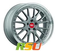 TEC Speedwheels GT EVO titan-polished-lip 8x18" ET38 LK5 120 ML 72.6 Alufelge...