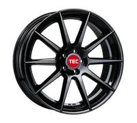 TEC Speedwheels GT 7 Schwarz Glänzend Alufelge 19 Zoll ET42 5x120 ML72,6