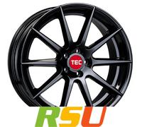 TEC Speedwheels GT 7 Schwarz Glänzend Alufelge 22 Zoll ET20 5x112 ML72,5