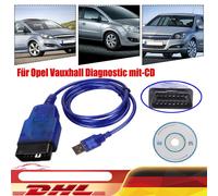 Tech 2 USB Diagnosekabel＆Anschlüsse Für Opel Vauxhall Diagnostic mit-CD .