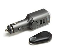 Technaxx TX-100 Auto,- Wohnmobil-, Boots-Alarm/ Mobiler Mini Alarm mit Bewegungserkennung + Fernbedienung und Autoladegerät - 2x USB, 6 Tage Standby, 110db Alarm Sound zur Abschreckung
