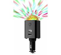 Technaxx Disco Mobile-Auto Charger TX-159 Belastbarkeit Strom max.=2.1 A 12/24 V, 5 V über USB