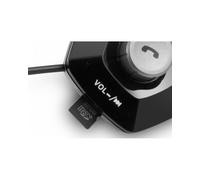 Technaxx FMT1100BT Bluetooth-Freisprechanlage für PKW 2.1 + EDR AVRCP 1.5 HFP A2DP 1.3 MicroSD AUX DSP 28 x 57 x mm - schwarz 4676